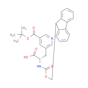 (S)-2-((((9H-fluoren-9-yl)methoxy)carbonyl)amino)-3-(5-(tert-butoxycarbonyl)pyridin-3-yl)propanoic acid