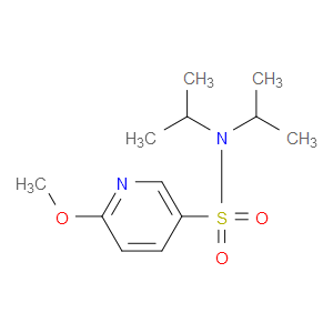 6-Methoxy-N,N-bis(1-methylethyl)-3-pyridinesulfonamide