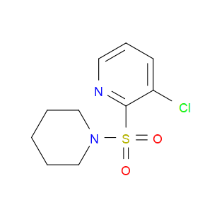 Pyridine, 3-chloro-2-(1-piperidinylsulfonyl)-