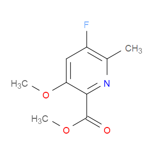 methyl 5-fluoro-3-methoxy-6-methylpicolinate