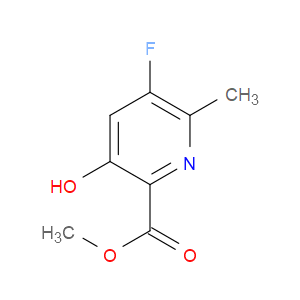 methyl 5-fluoro-3-hydroxy-6-methylpicolinate