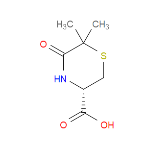 3-Thiomorpholinecarboxylic acid, 6,6-dimethyl-5-oxo-, (S)-