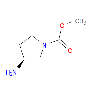 Methyl (3S)-3-amino-1-pyrrolidinecarboxylate