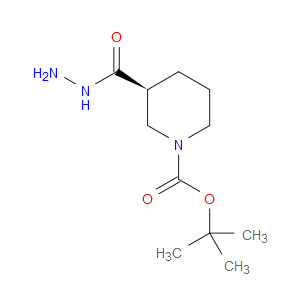 1,3-Piperidinedicarboxylic acid, 1-(1,1-dimethylethyl) ester, 3-hydrazide, (3S)-