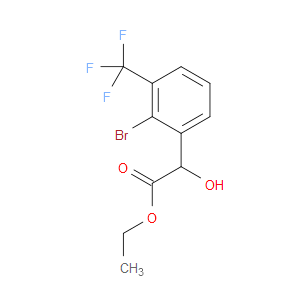 ethyl 2-(2-bromo-3-(trifluoromethyl)phenyl)-2-hydroxyacetate