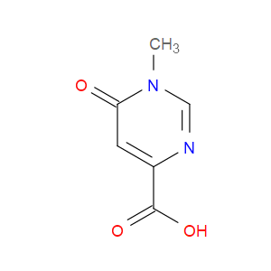 1,6-Dihydro-1-methyl-6-oxo-4-pyrimidinecarboxylic acid
