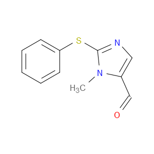 1-methyl-2-(phenylthio)-1H-imidazole-5-carbaldehyde