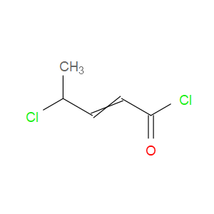 4-Chloro-2-pentenoyl chloride