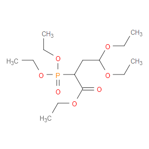 Ethyl 2-(diethoxyphosphinyl)-4,4-diethoxybutanoate