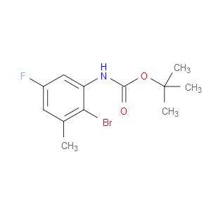 tert-butyl (2-bromo-5-fluoro-3-methylphenyl)carbamate