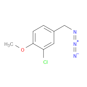 4-(Azidomethyl)-2-chloro-1-methoxybenzene