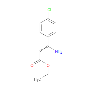 Ethyl 3-amino-3-(4-chlorophenyl)-2-propenoate