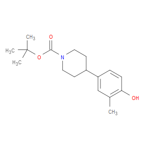 tert-butyl 4-(4-hydroxy-3-methylphenyl)piperidine-1-carboxylate