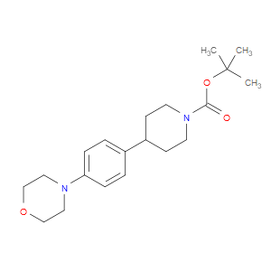 tert-butyl 4-(4-morpholinophenyl)piperidine-1-carboxylate