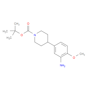 tert-butyl 4-(3-amino-4-methoxyphenyl)piperidine-1-carboxylate