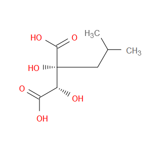 (2R,3S)-2,3-Dihydroxy-2-(2-methylpropyl)butanedioic acid