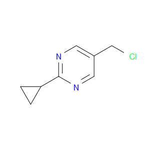 Pyrimidine, 5-(chloromethyl)-2-cyclopropyl-