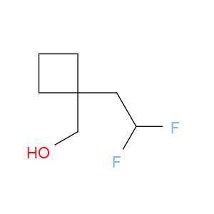 1-(2,2-Difluoroethyl)cyclobutanemethanol