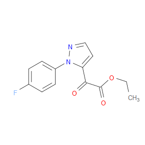 ethyl 2-(1-(4-fluorophenyl)-1H-pyrazol-5-yl)-2-oxoacetate