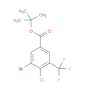 tert-butyl 3-bromo-4-chloro-5-(trifluoromethyl)benzoate