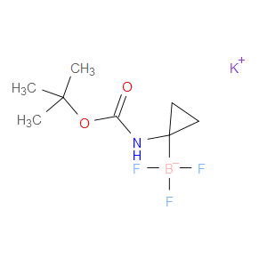 potassium (1-((tert-butoxycarbonyl)amino)cyclopropyl)trifluoroborate