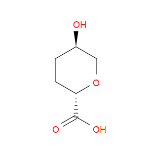 (2S,5R)-5-hydroxytetrahydro-2H-pyran-2-carboxylic acid