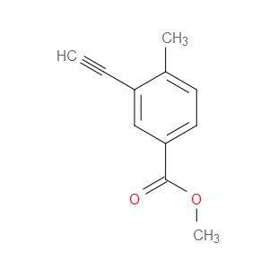 Benzoic acid, 3-ethynyl-4-methyl-, methyl ester